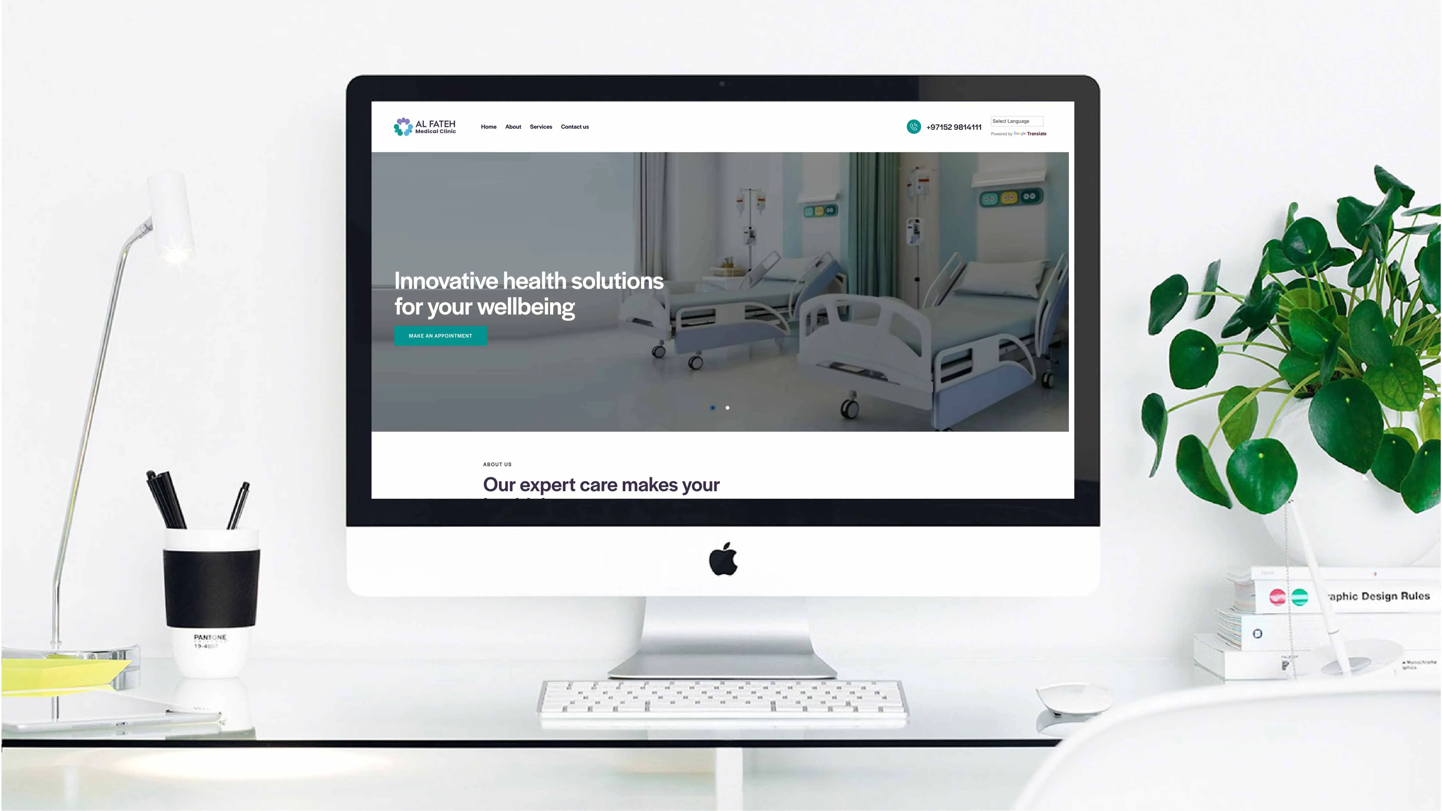 Elements Al Fateh Medical Clinic Website